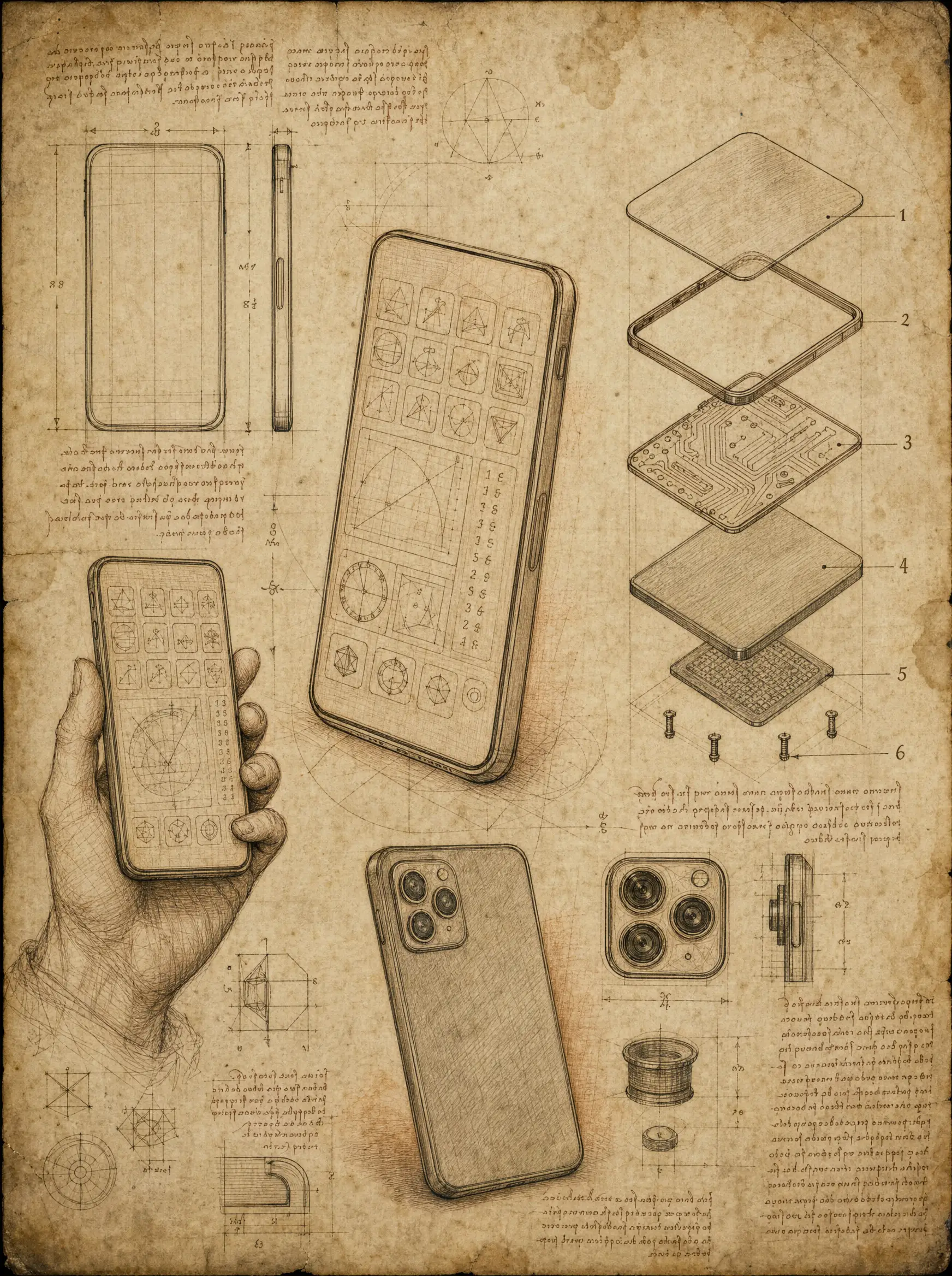 Studie eines Handgeräts